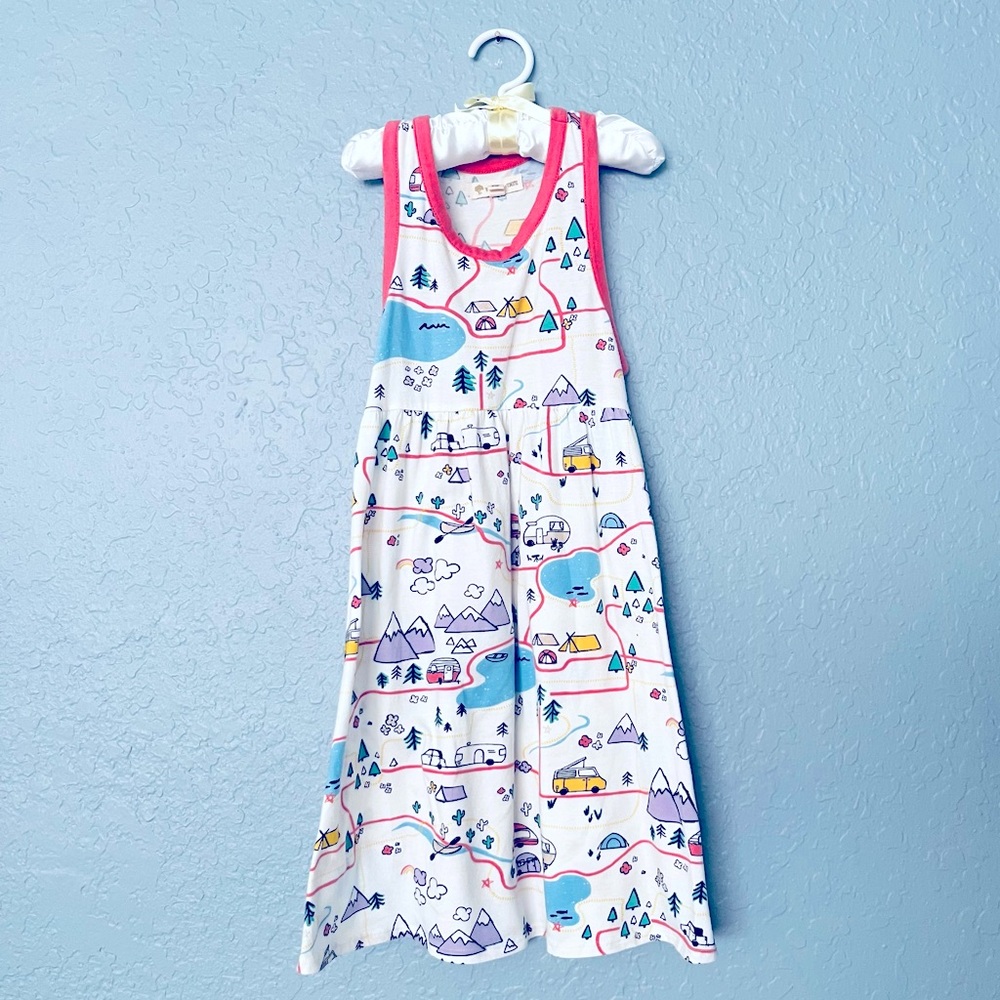 Tucker + Tate Girls Racerback Camping Dress